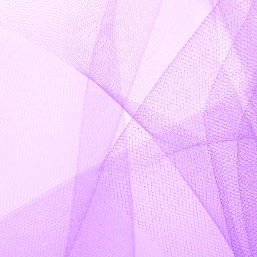 Tiul Gładki fioletowy jasny PartyPal 015 x 9 m