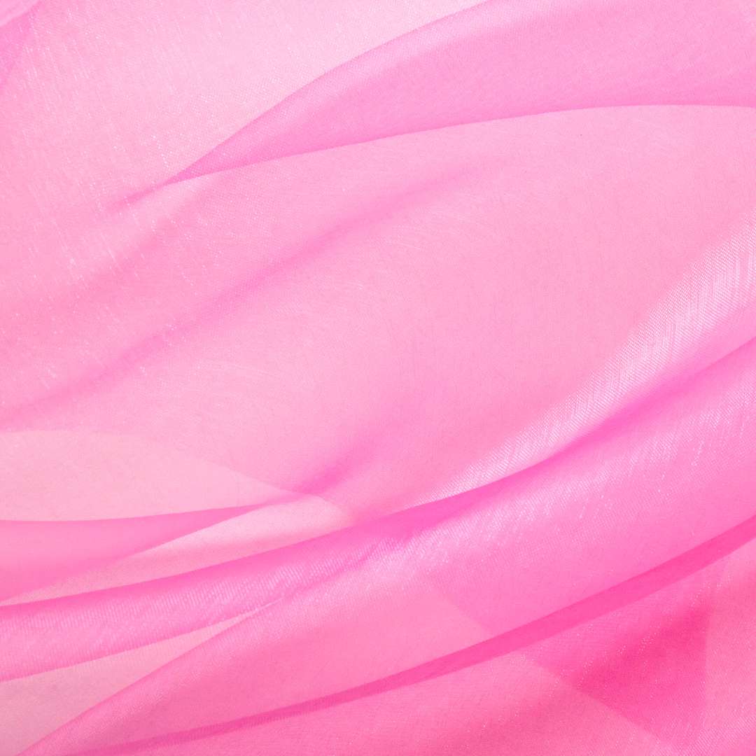Organza Gładka różowy PartyPal 036 x 9 m