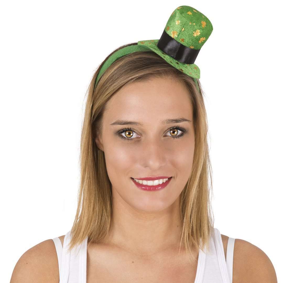 _xx_Saint Patrick mini hat headband