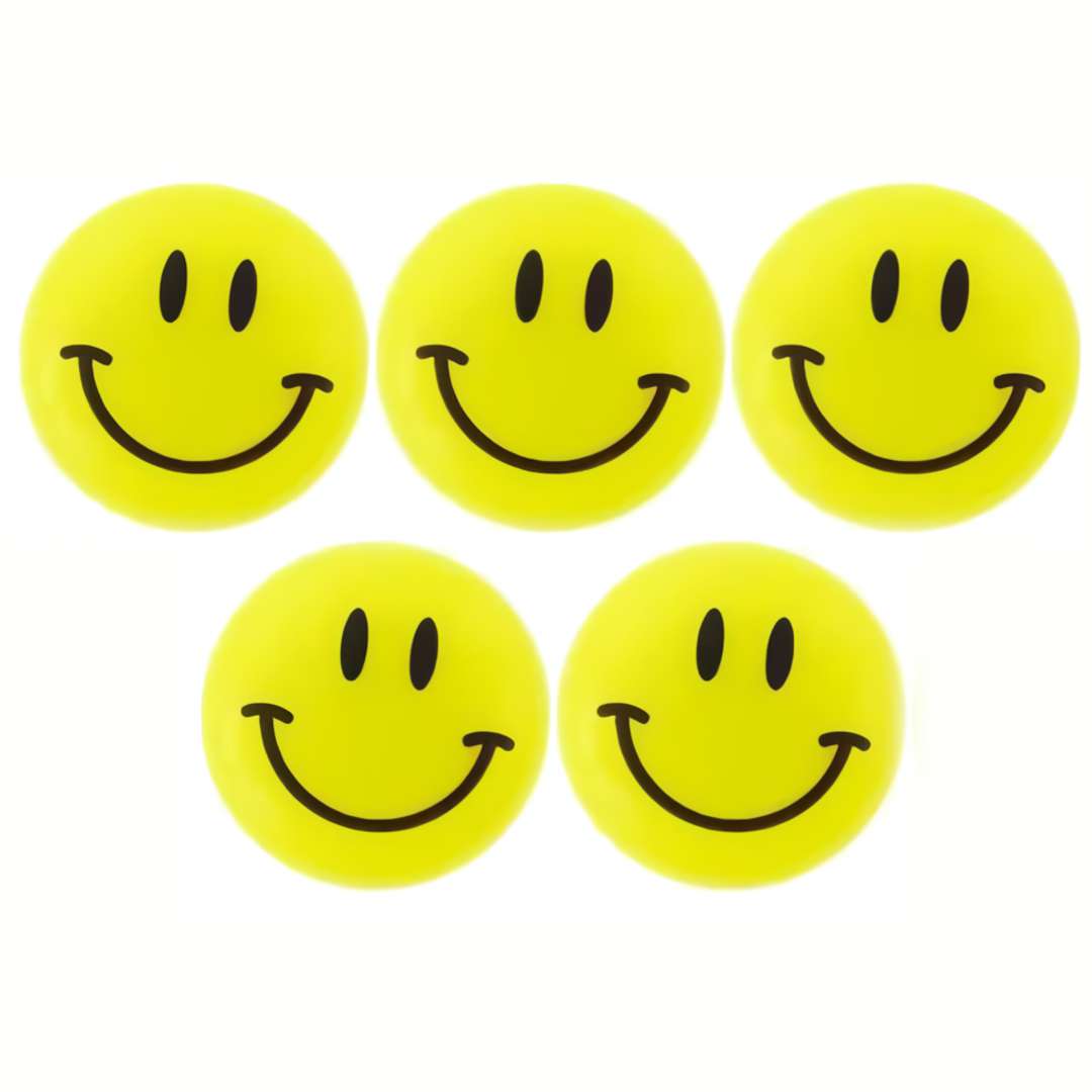 Magnesy Emoji - Uśmiech żółte Aliga 35 mm. 5 szt