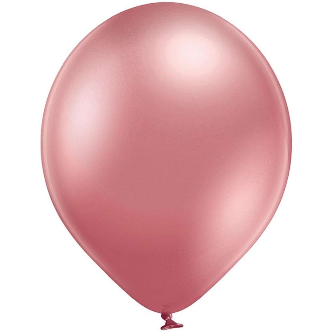 Balony Glossy różowy Belbal 12 50 szt.