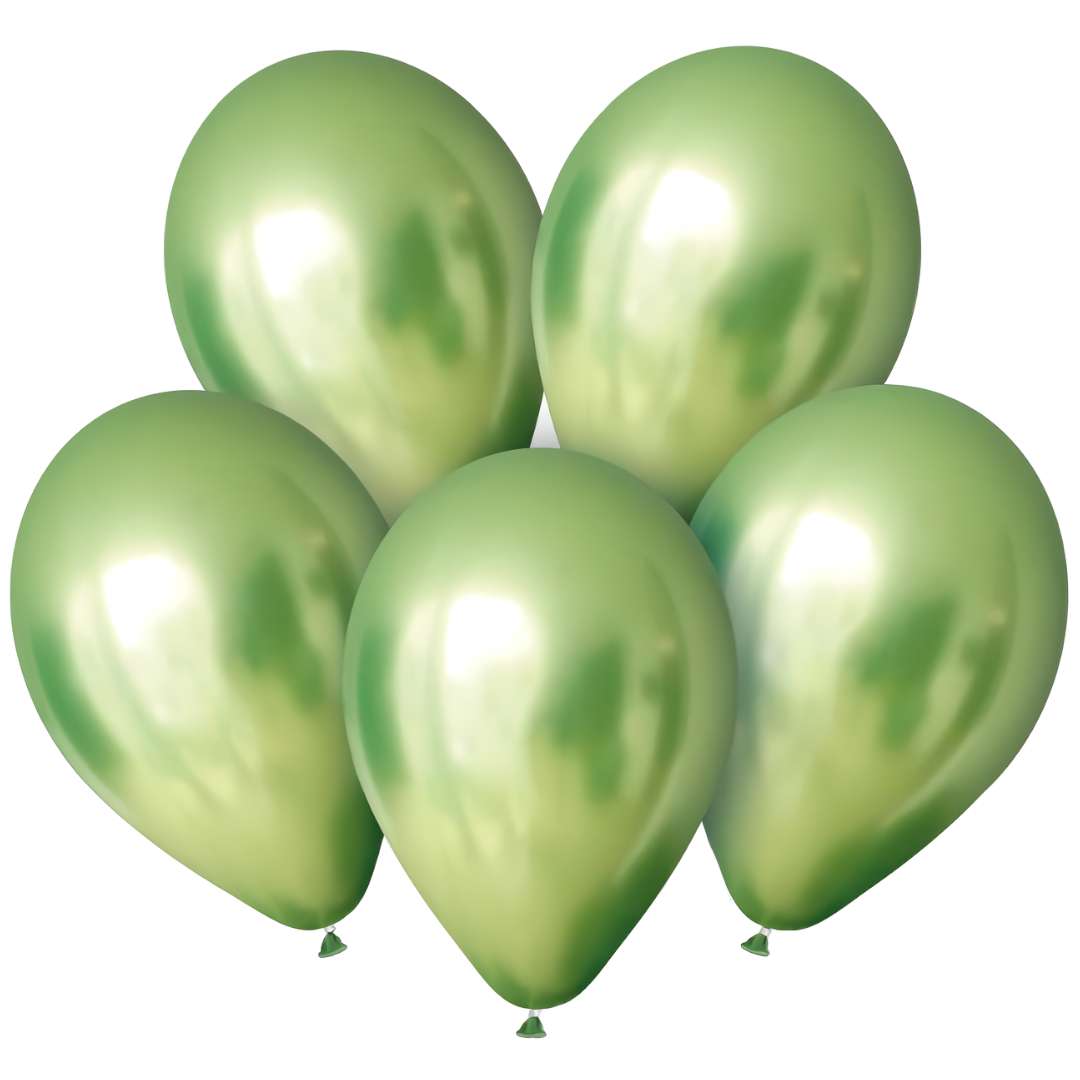 Balony Beauty and Charm - platynowe oliwkowy Godan 18 5 szt
