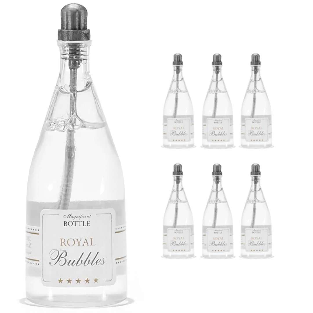 Bańki mydlane Butelka szampana - Royal PartyDeco 25 ml 6 szt